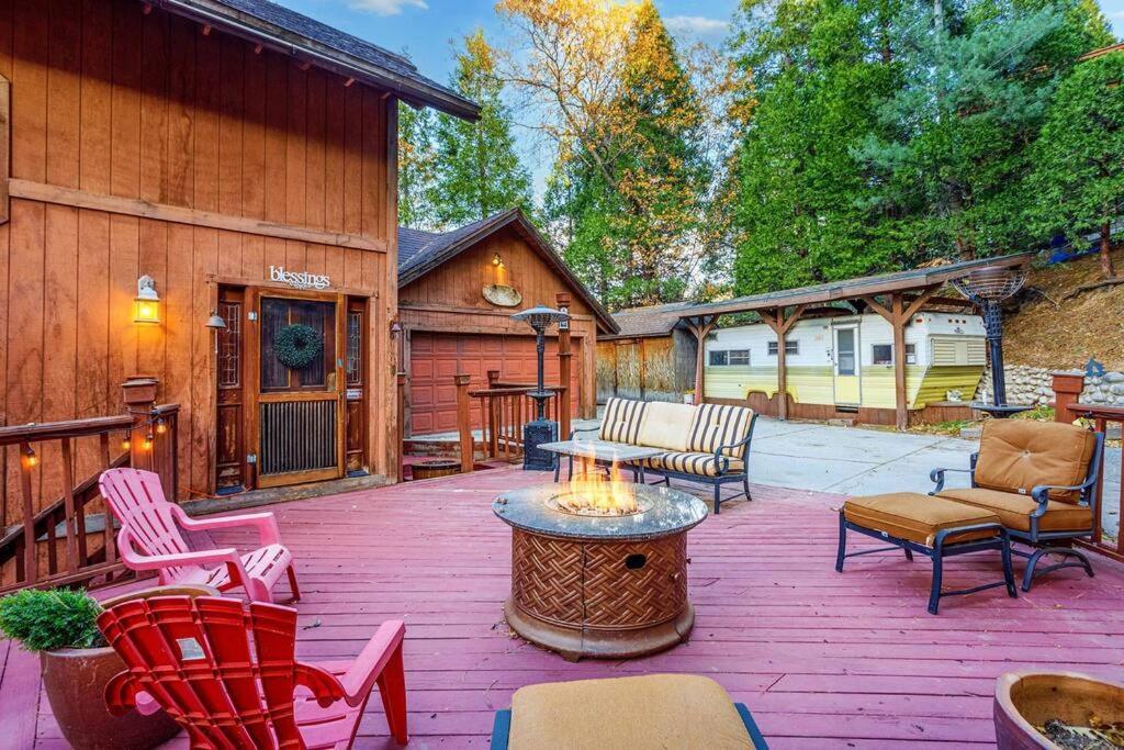 Lakeview 3-Story Winter Home Crestline ภายนอก รูปภาพ