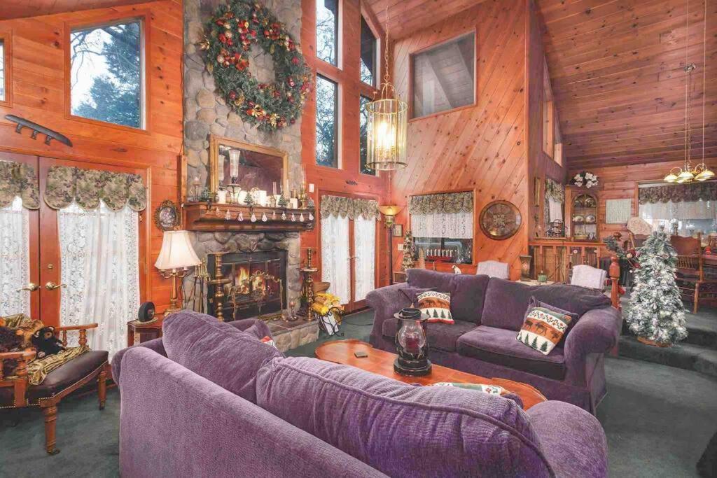 Lakeview 3-Story Winter Home Crestline ภายนอก รูปภาพ